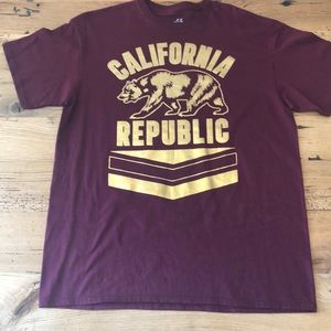 Amazing California Republic Mens T-Shirt L